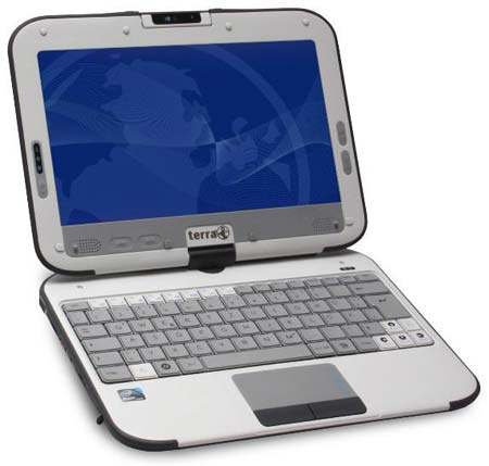Wortmann представляет свою вариант бронированного планшета-ноутбука - Terra Mobile Industry Pad